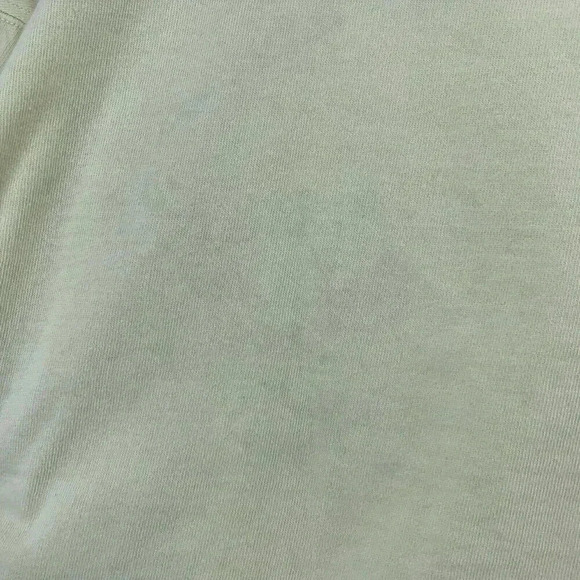 Zara Women’s Neon Yellow Cropped Short Sleeve Sweatshirt‎ Size Small - Picture 4 of 5